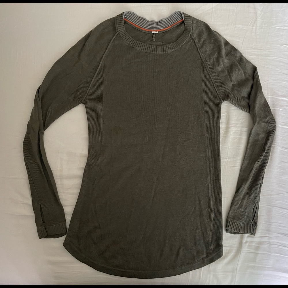 Lululemon Sunshine Coast Be Bold Knit Sweater Women's Size 4 Cashmere Blend